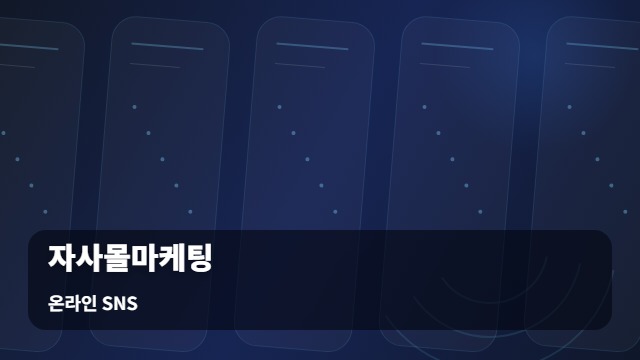 온라인 SNS 자사몰마케팅 자사몰마케팅 성과를 높이는 운영 시나리오 4선 대표 이미지